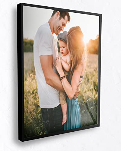 Panorama Foto Personalizzata con Cornice 21x30 cm - Quadro in Metacrilato e Alluminio - Stampa su Tela in PVC