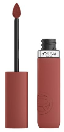 L'Oréal Paris Liquid Lipstick, Intense Colour, Longwear Matte Formula with Hyaluronic Acid, Transfer- and Smudge-Resistant, Infallible Matte Resistance, Shade: 150 Lazy Sunday