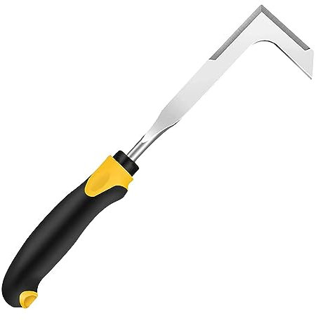 DUOHERESHUI Fugenkratzer Unkraut Garten, Unkrautstecher Fugenkratzer Lang, Fugenkratzer Unkraut, Unkrautstecher Mit Stiel, Unkrautmesser Aus Edelstahl, Für Jäten, Lösen, Geschenk Für Gärtner