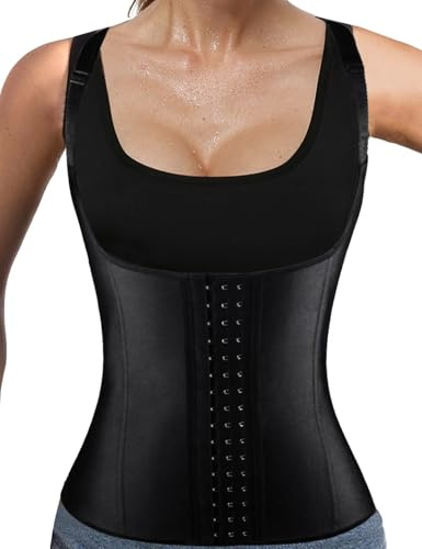 DownLTL Fajas Reductoras Mujeres Corsé Waist Trainer Corset Moldeadora Látex Adelgazantes Cintura para Postparto Chaleco Fitnes