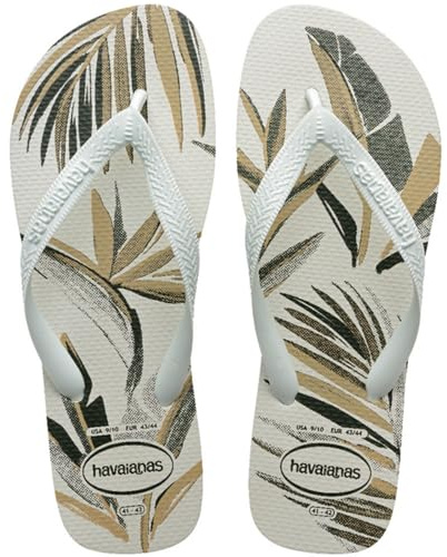 Havaianas Aloha Homme FlipFlop White/White/Green Olive 35 EU