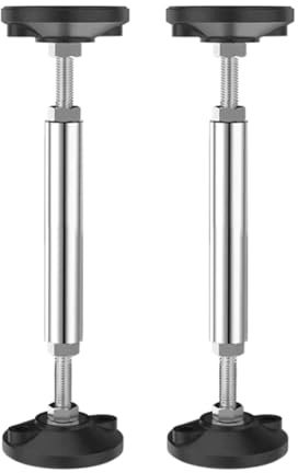 Pinafresa Tige de Support Télescopique en Acier Inoxydable, Tige de Support D'Armoire, Support D'Évier de Haute Dureté, Portante 300 Kg