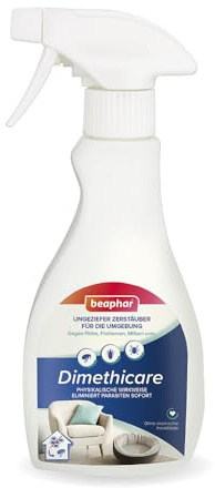 BEAPHAR - Dimethicare Ungeziefer Zerstäuber - Gegen Ungeziefer In Der Heimtierumgebung - Frei Von Chemischen Insektiziden Und Pestiziden - 250 ml