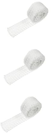 Cabilock Räuchernetze 3st Netz Seil Mit Schweinesauce Verpackung Von Fleisch Grill Schweinefleisch Fleischverpackungsseil Wurst The Cook Die Köchin Sausa Küchenwaren Fleisch Metzger Schnur Garn Weiß