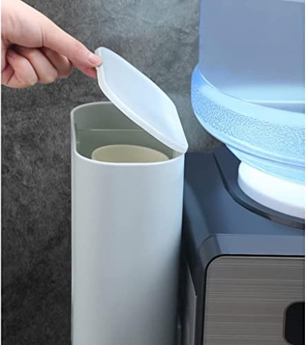 xiAzyuSP Portavasos for baño, dispensador de Enfriador de Agua, portavasos, Montaje en Pared for baño, portavasos Autoadhesivo, Organizador de Vasos de plástico o Papel for Oficina en casa