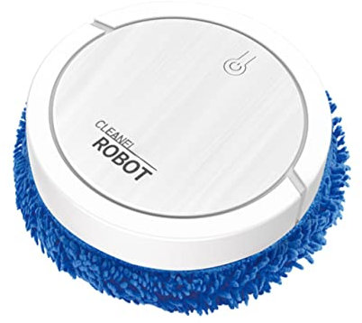 Alipis Robot Aspirapolvere Automatico Per Pavimenti Domestici Pulizia Polvere e Lanugine Leggero e Resistente Ricarica Usb e
