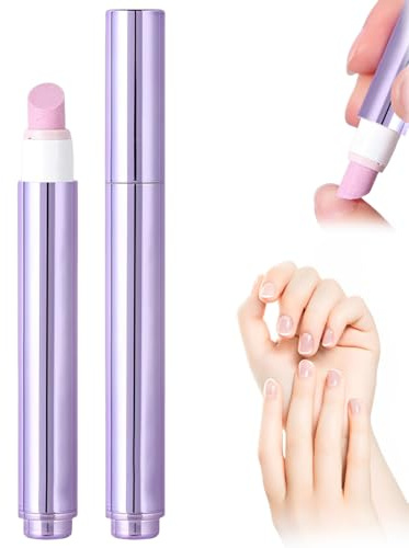 IWIDYA 1 Unidad Pluma removedor de cutículas de uñas,Lima de uñas para eliminar las cutículas y dar forma a las uñas,Hidrata, Fortalece y Brinda Brillo Profesional
