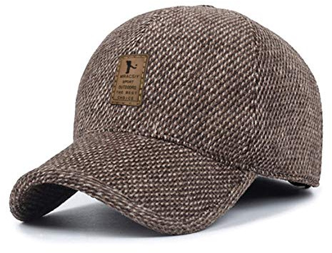MRACSIY Berretti da Baseball Unisex Berretti Invernali Cappelli per Circonferenza della Testa 57-61cm