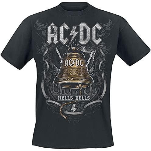 AC/DC Hells Bells Männer T-Shirt schwarz Band-Merch, Bands, Nachhaltigkeit