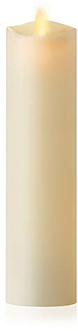 Luminara Indoor Ivory Slim Pillar Candle 2.0 x 7.9