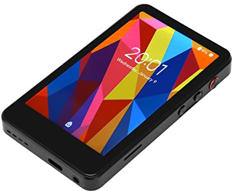 Lettore MP4 BT 5.0, Lettore Intelligente, WiFi Portatile Full Touch HD Riduzione del Rumore HiFi Lettore MP4 con Chip Octa Core MTK Supporto Radio FM per L'ascolto
