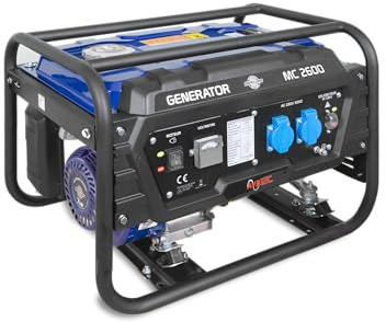 Mecafer 450024 Mercure generador MC2600-7 HP, 2500 W, 15 L