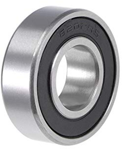 sourcing map 6202-2RS Rillenkugellager ABEC-3 Doppelt Abgedichtet 1 Stk. | 15x35x11mm, Chromstahl (GCr15), Stanzstahlkäfig, Geräuschpegel Z1, Für Industrieausrüstung, Mikromotor, Büroausstattung