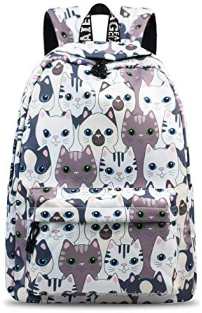 Mädchen Schulrucksack Modischer Freizeitrucksack für Frauen Teenager Jungen Wasserdicht Tasche Schulranzen Tagesrucksack mit Laptopfach