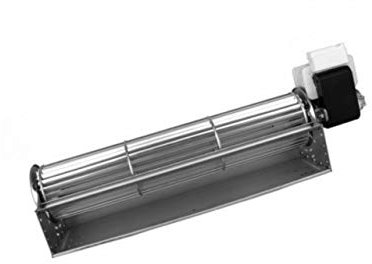 Xodo Store Ventilatore tangenziale Lunghezza Totale: 370 mm, Dimensioni Bocchetta: 304x48 mm, per Stufa a Pellet ECOTECK, EDILKAMIN, KARMEK One, NORDICA EXTRAFLAME, RAVELLI