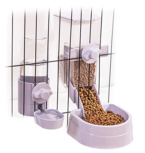 Ensemble de Bols de Nourriture et d'eau pour Lapin, Chat, Furet, Chinchilla et Cochon d'Inde