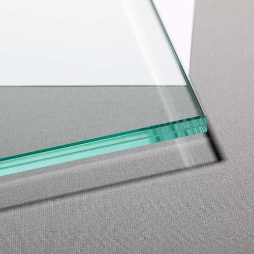 Verbundsicherheitsglas – Maßanfertigung, Hohe Sicherheit, Einfache Installation, klares VSG Glas mit 0,76 mm PVB Folie, Gesamtstärke 8,76mm, polierte Kanten