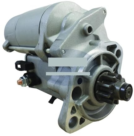 QIAOG Démarreur compatible avec les pelles Kubota KX121-3, KX121-3R3, KX121-3R4, V2203, V2203E, V2203BH, 228000-4592, 17123-63013,y16