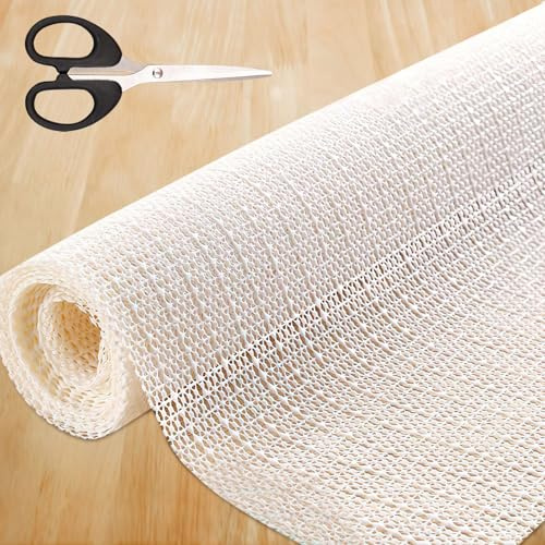 200 x 200 cm Tapis antidérapant, Anti Derapant Tapis Apportez Une Paire de Ciseaux, sous Tapis antidérapant Peut être utilisé pour Les draps, Les Tapis et Les Coussins de canapé