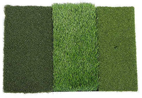 Adfaga Tappetino da allenamento pieghevole per golf Putting Green da golf Tappetino da allenamento pieghevole portatile con chiodo a sfera per uso interno ed esterno NBR Fondo PE E