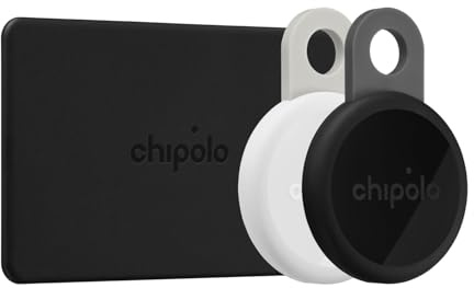 Chipolo Bundle (2x LOOP + CARD) – Rechargeable Bluetooth Tracking tag | Item Locator for Keys & Bags and Wallet Tracker, Compatible with Apple or Google, Call Your Phone & Out of Range Alerts