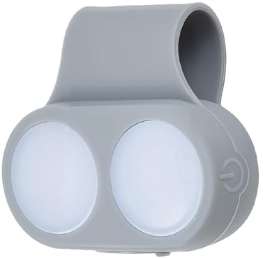 Jogging- für Nachtlaufen, rutschfeste magnetische Clip-Lampe, 4 verstellbare Modi, Silikon-LED-Lauflampe, für Herren, Damen, Kinder, Joggen, Angeln, Radfahren, Sport, Wandern, Camping