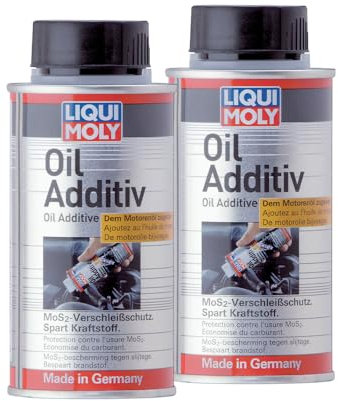 LIQUI MOLY 1011Х2 Aditivo para aceite de motor Aditivo para motor Aditivo para aceite Aditivo de aceite para coche