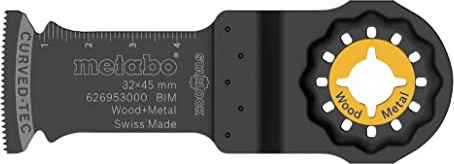 Metabo hojas de Sierra para madera7mad. Con clavos, 45x32 mm,BiM