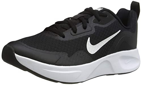 Nike Wearallday, Scarpe da corsa Donna, Nero (Nero/Bianco), 35.5 EU