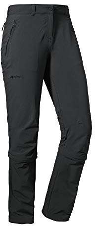 Schöffel Kvinnor Engadin1 Zip Off-byxor dambyxor Asphalt 23