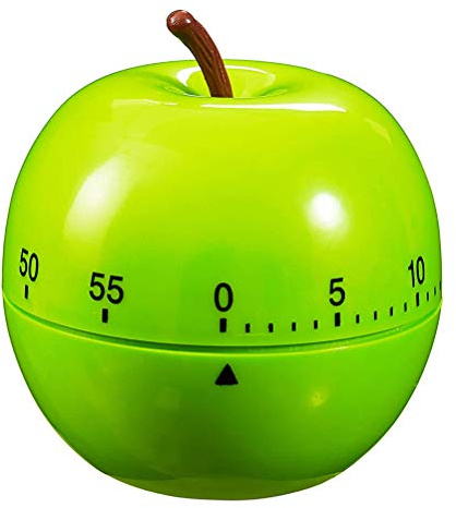 Apple-shaped Mechanical Timer Kitchen Timer, 60-Minute Countdown Tool for Home Kitchen Restaurant
