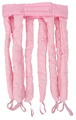 Heatless Curling Rod Headband, Octopus Design Heatless Curlers, 8 Claw Design Heatless Hair Curlers, Soft Overnight Hair Rollers for Long Hair (Pink)