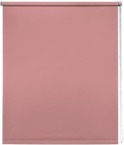 Thermal Blackout Blinds, Pink 85cm (33.46), 165cm Drop - Blackout Roller Blinds For Inside and Outside Recess Fitting - Window Blinds of Multiple Colours and Sizes by New Edge Blinds
