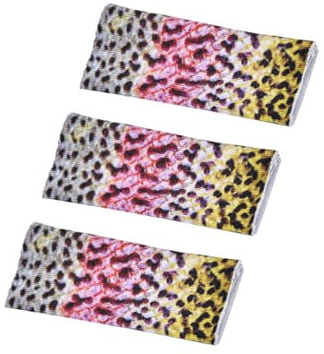 Pssopp Fingerschutz zum Fliegenfischen, Handschutz, Ausrüstungswerkzeug, 3-teiliges Set, Stoff-Fingerschutz für Schnur, Abriebschutz und Reinigung