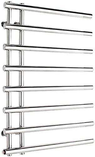 ZCCZJS Bathroom Wall Heater Towel Warmer,Electric Heated Towel Rack, 304 Stainless Steel Wall Mount Towel Warmer Drying Rack, for Bathroom Chrome Polished 840 610 110mm,Surfacemounted (Concealed)