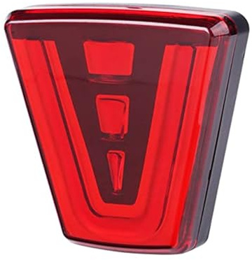 NVCPHGEDEK Fanale posteriore Fendinebbia Posteriore Paraurti Posteriore Diffusore F1 Style Strobe Terza Luce Di Stop Per Auto SUV, Rosso