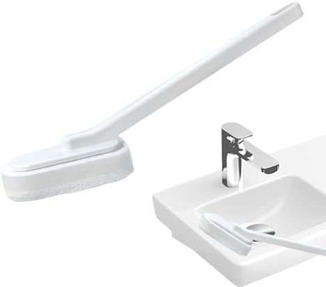 Extendable Cleaning Brush: Long Handled Sponge, Refillable Sponge, Cleaner for Durable | Versatile Washing Tool for Home, Table Maintenance