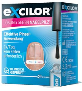 Excilor Lösung gegen Nagelpilz, zur Behandlung von Nagelpilz an Händen und Füßen, mit Essigsäure 3.3 ml