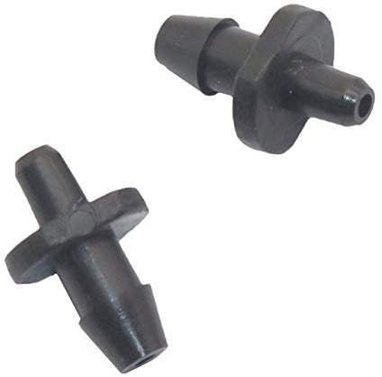 Schnellanschluss Gartenschlauch 4 mm Einzel Barb Gerade Verbindungsstück for Garten Gewächshäuser Schlauchkupplung 4 / 7mm Barbed Schlaucharmaturen Landwirtschaft Bewässerung 50 PC