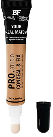 Beauty Forever Pro Studio, Conceal & Fix Contour Concealer, Moisturising & Hydrating Formula, 12ml (60 FAWN)