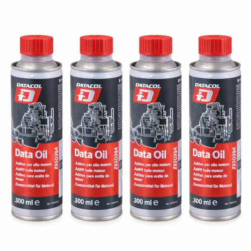 Datacol Aditivo para Aceite de Motor Data Oil 300 ml – Antihumo y Anticonsumo | Tratamiento para Motor, Reduce Ruido, Mejora Lubricación y Protección | Gasolina y Diésel con DPF (1)