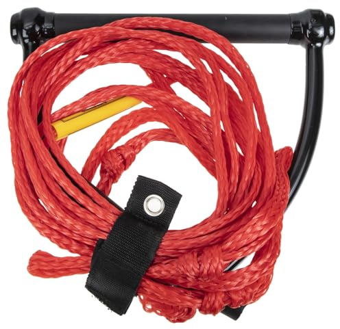 TOYZFRIENDY Corda per Wakeboard Resistente all’Usura Maniglia Antiscivolo in Polipropilene, Corda Portatile per Sci Nautico e Sport Acquatici, Adatta per Sci Acquatico a Discese, Kneeboard