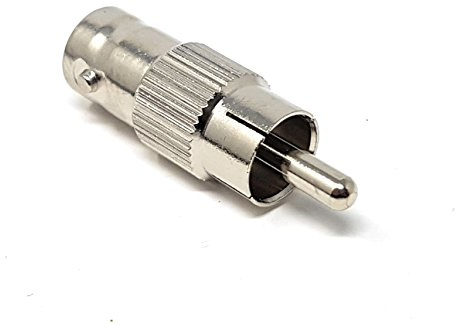 Maincore RCA Phono to BNC Socket Composite Video Coaxial Adapter Coupler Extender/for Audio, Video, CCTV and Communications Systems.