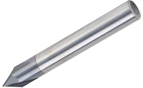 Fraise à chanfreiner, fraise en bout de chanfrein de routeur de chanfrein simple à utiliser pour les fournitures industrielles(D8*60°*60L)