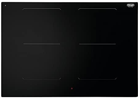 De Longhi SLI 754 - Piano cottura da 75 cm 4 Fuochi Induzione Vetroceramica Nero