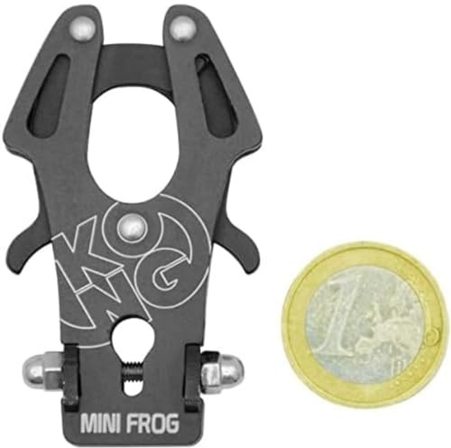 Kong. Mini Frog. Original. Kleiner Karabiner mit automatischem Verschluss. Leichter Karabiner. Ideal für Leine, Kamera, Longe Werkzeughalter. Hergestellt in Italien. Gewicht 20 g