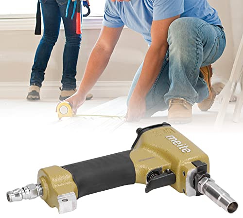 Pneumatische ReißZweckenpistole Air Power Ziernagler Trim Finish Pin Gun Tool 4-7kgf/Cm³ Zum Befestigen von Stoff- und LederbezüGen 1080