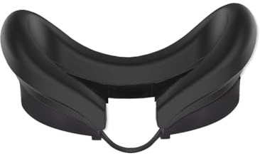 Fiorky VR-Gesichtsmaske aus Silikon, atmungsaktiv, Gesichtsschnittstelle und Gesichtsabdeckung, schweißhemmendes Gesichtsschutzpolster, lichtblockierender Ersatz for for Meta/Oculu Quest 3