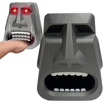Aznever Lügendetektor-Testmaschine - Zwei Modi Gargoyle Shock Fingerspiel - Licht- und Soundeffekte: Elektroschock-Kniffespiel, Fingerschock, Schockroulette für Kinder