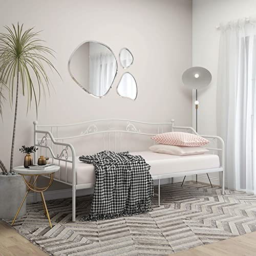 Chaduof Schlafsofa 2-Sitzer mit 2 Kissen, Wohnungen, Couch für Wohnzimmer, Couch Mit Schlaffunktion, Loungesofa, Sofas & Couches, Relaxsofa, Creme Samt